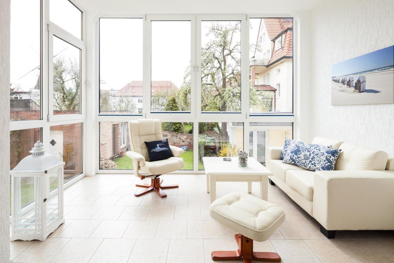Villa Warnemuende Ferienwohnungen روستوك المظهر الخارجي الصورة